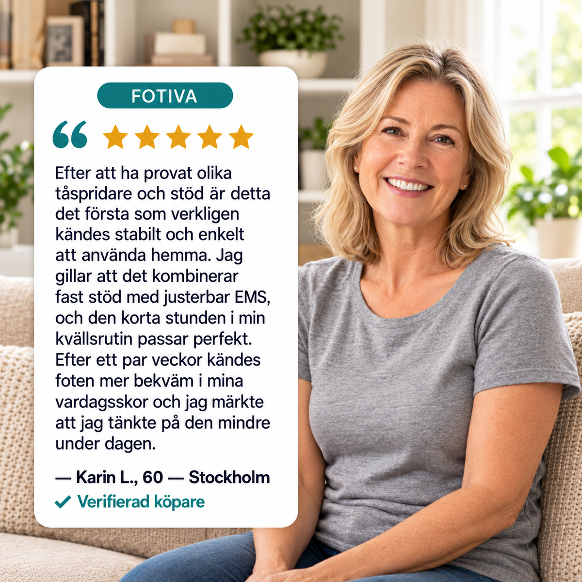 Fotiva™ EMS - Hallux Valgus Korrigerare